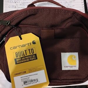 Carhartt Men's Maroon Belt Bag